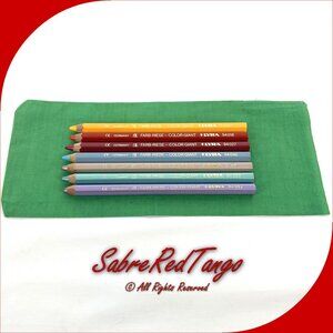 EUC Germany Lyra Farb-Riese Color-Giant Wooden Pencil Set